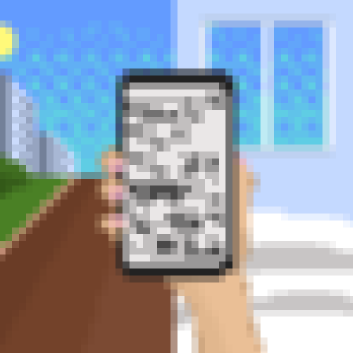 Palma pixel art (X에서 보기)